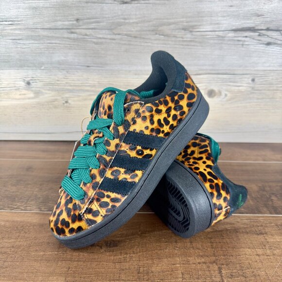 adidas Campus 00s Cheetah Pack Womens Size 9 Cream White Core Black JH9768 - Picture 1 of 9